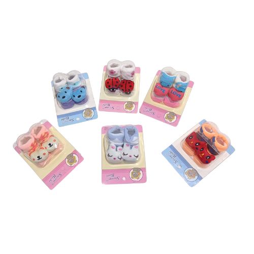 Kaos Kaki Boneka 3D Lucu newborn (geser)