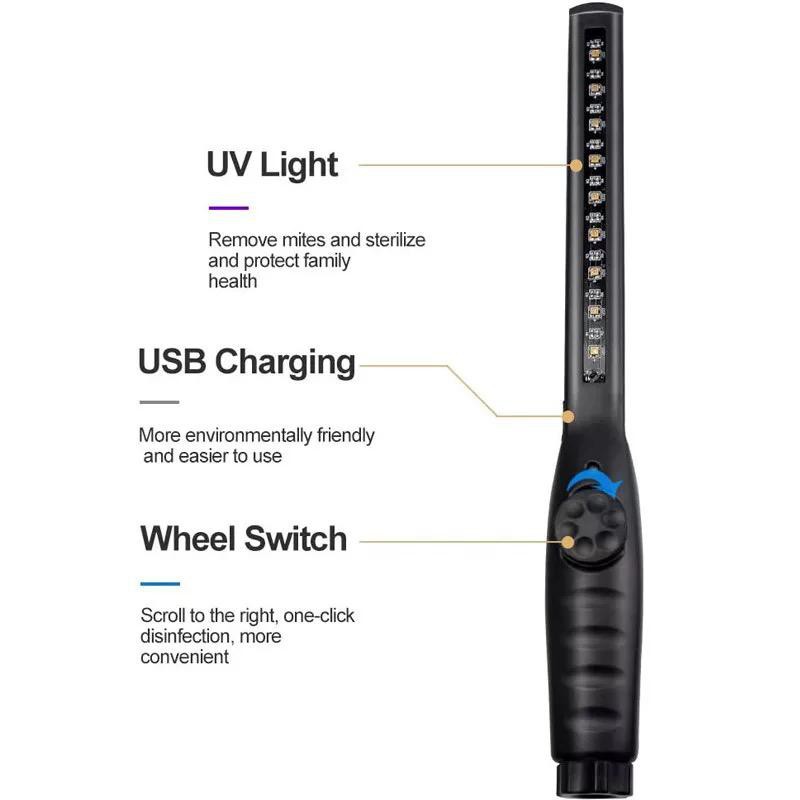 UV Wand Sterilizer UVC Lampu UV Portable Sterilizer