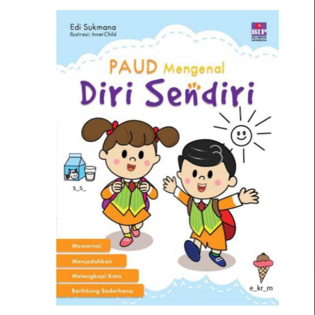 Paud Mengenal Diri Sendiri Buku Anak Belajar Mewarnai Menjodohkan Melengkapi Kata Berhitung Shopee Indonesia