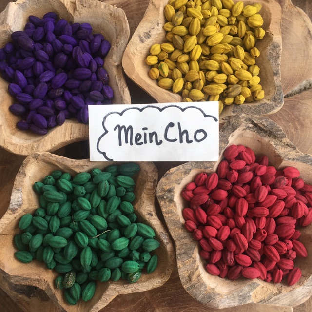 (500gr/1250biji) Kerajinan Kolase Biji Mino Buah Mino Biji Mindi Buah Mindi Properti Foto Dekorasi R