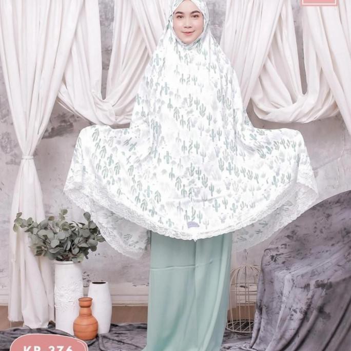Ori&Terjamin Mukena 2In1 Katun Rayon Premium By Nakajima Kr 376 - Size 5-7Th