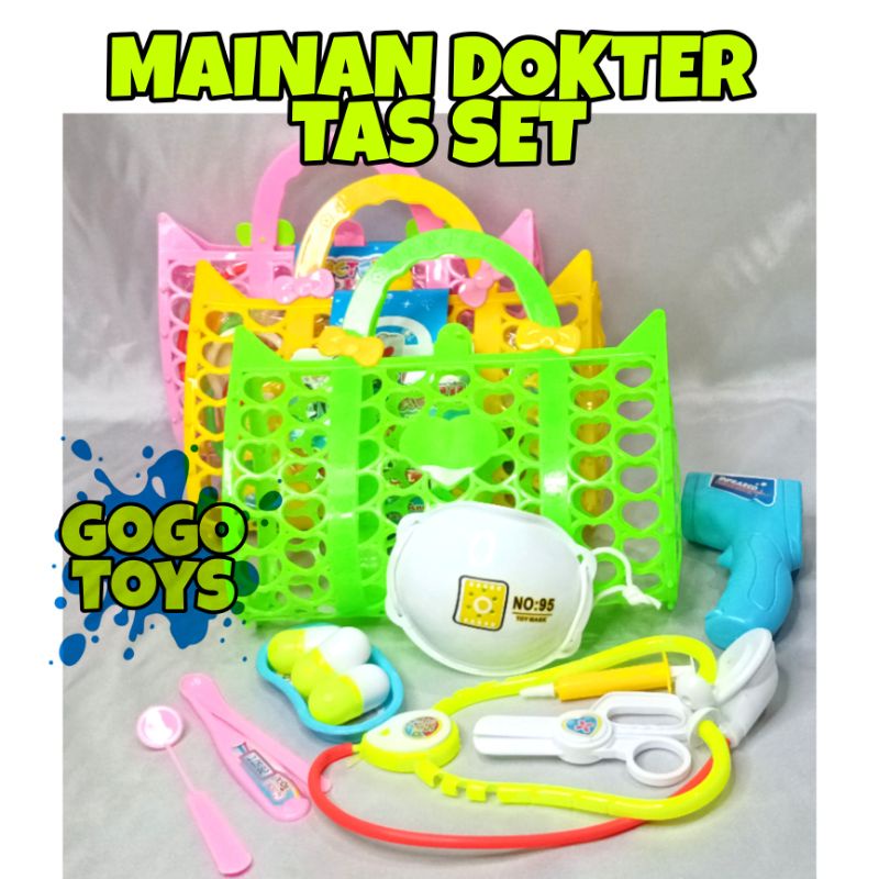 MAINAN ANAK DOKTER TAS KERANJANG DOKTER-DOKTERAN MAINAN MS01