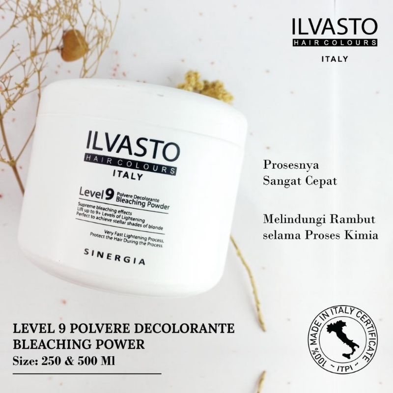 ILVASTO LEVEL 9 BLEACHING POWDER 500GR | Sinergia Bleaching Powder