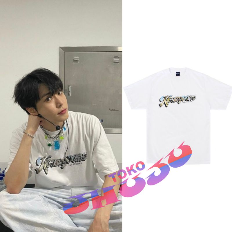 Baju T shirt NCT Doyoung style N00N G00Ns los angeles Printing DTF