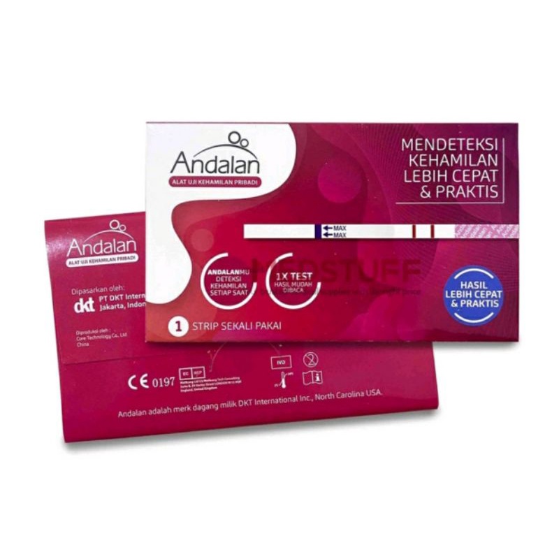 Tes Kehamilan Testpack Andalan Test Pack Test Kehamilan Instant Hcg Urine Pregnancy Test (ANDALAN)