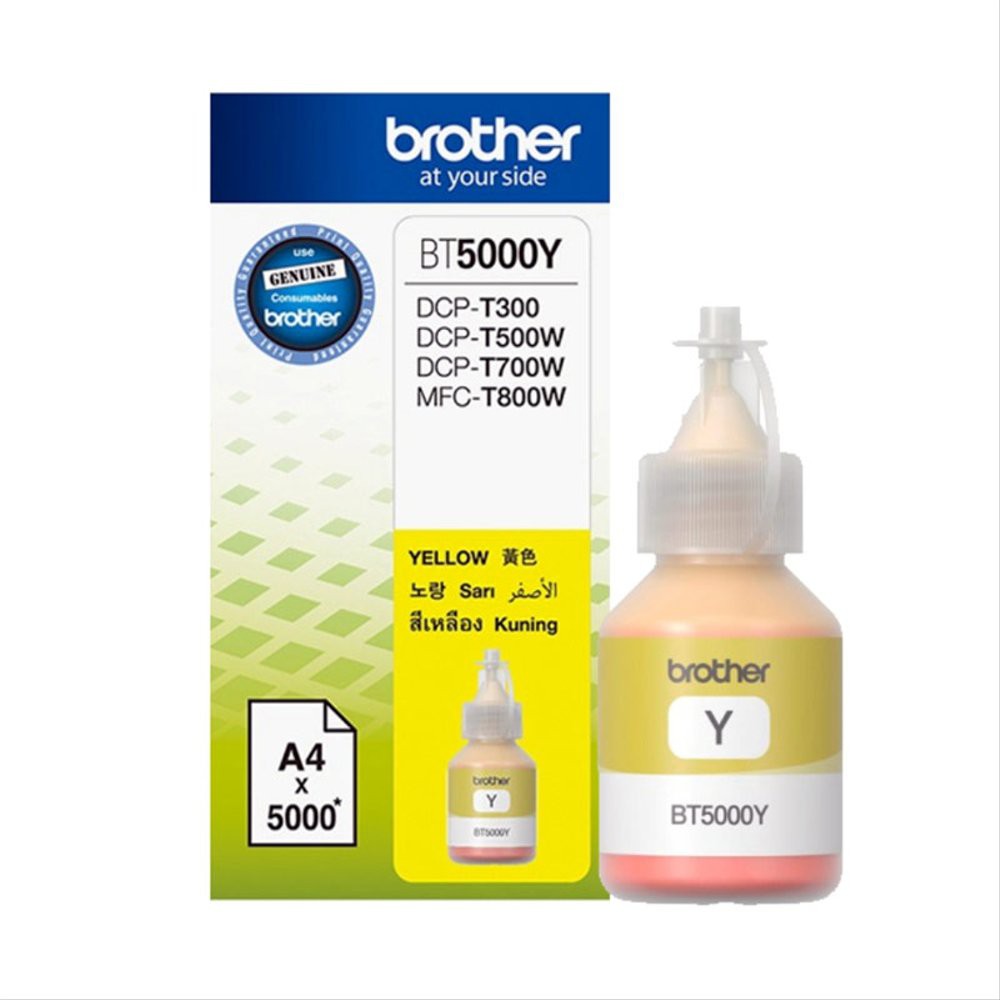 Brother Tinta BT5000Y Yellow Resmi