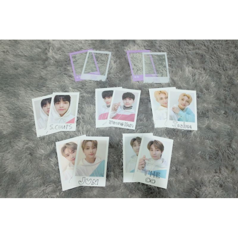 Polaroid Caratland 2020 S.Coups Jeonghan Joshua Jun The8