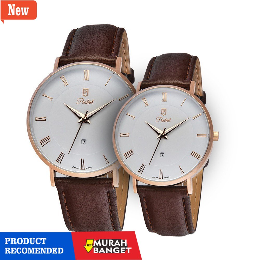 Jam tangan couple terbaik- Jam Tangan Couple Louis & Louis Femme Parlent