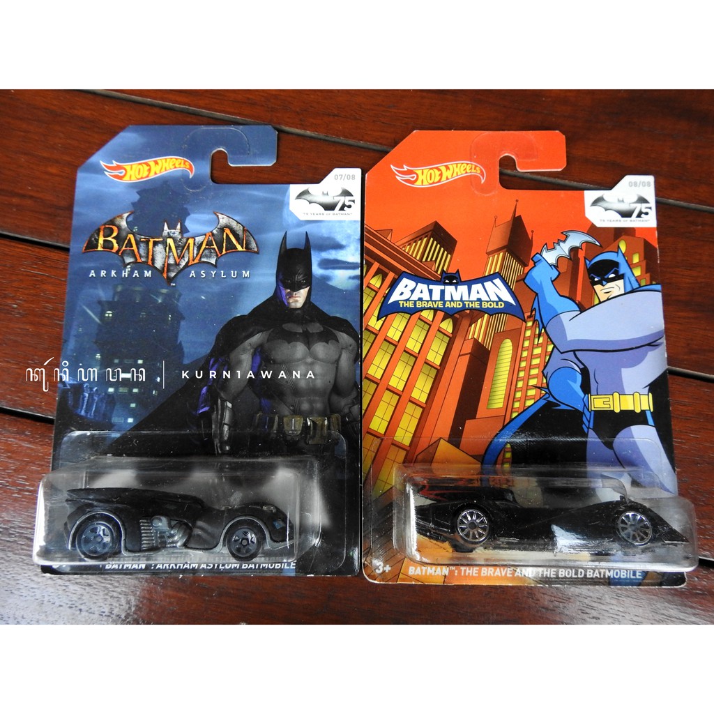 Jual Hotwheels 75 Years of Batman Batmobile Set Diecast Hot Wheels 2014  Series HW Made in Thailand | Shopee Indonesia