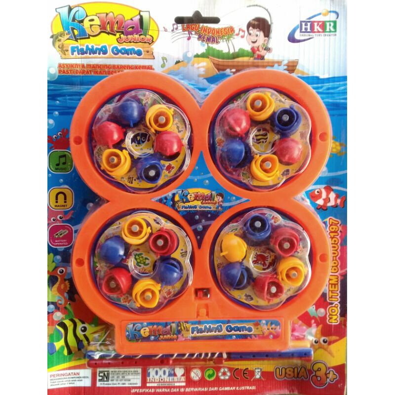 Fishing Game Magnetic 4in1 Musik