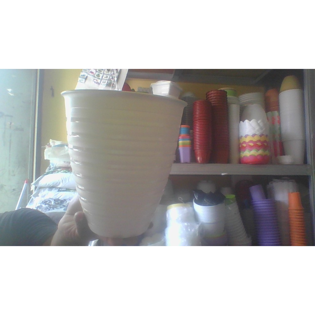 POT BUNGA MADU TINGGI 20 PUTIH