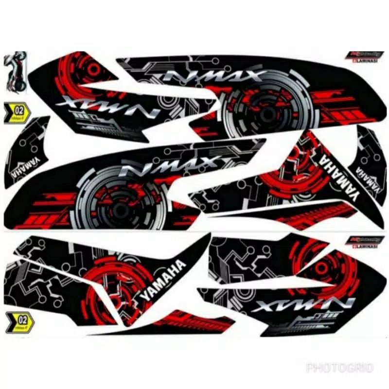striping variasi yamaha nmax