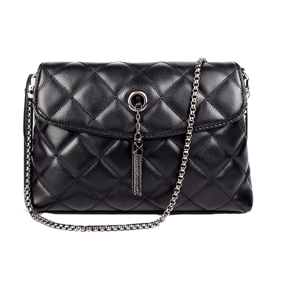 Modern.. [HONYAN] Tas Selempang Wanita Import Kekinian Remaja Rantai Terbaru 2 in 1 - Aurora Sling B