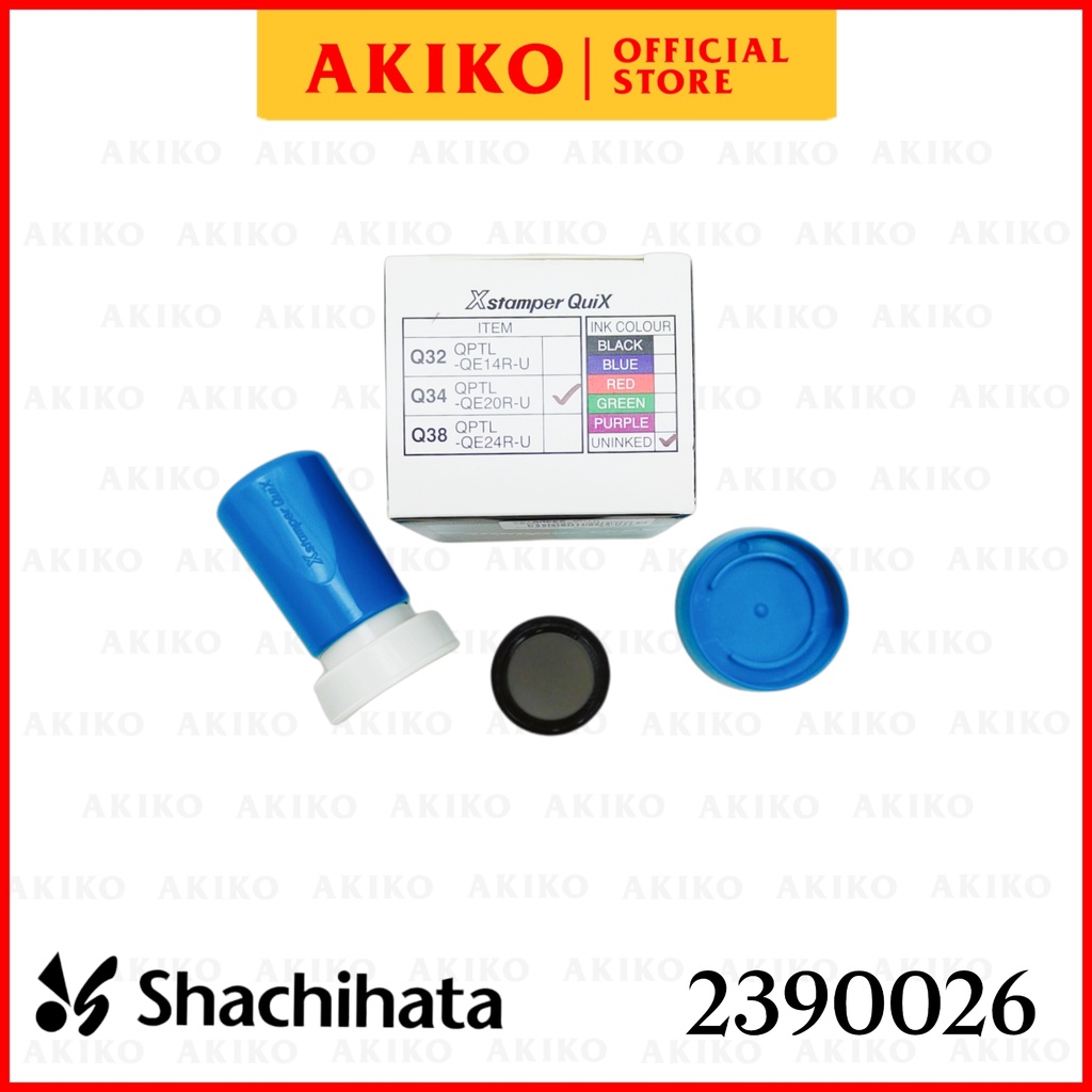 

Xtamper Quix 20 mm (Q34) Uninked (Stempel Cepat Jadi)