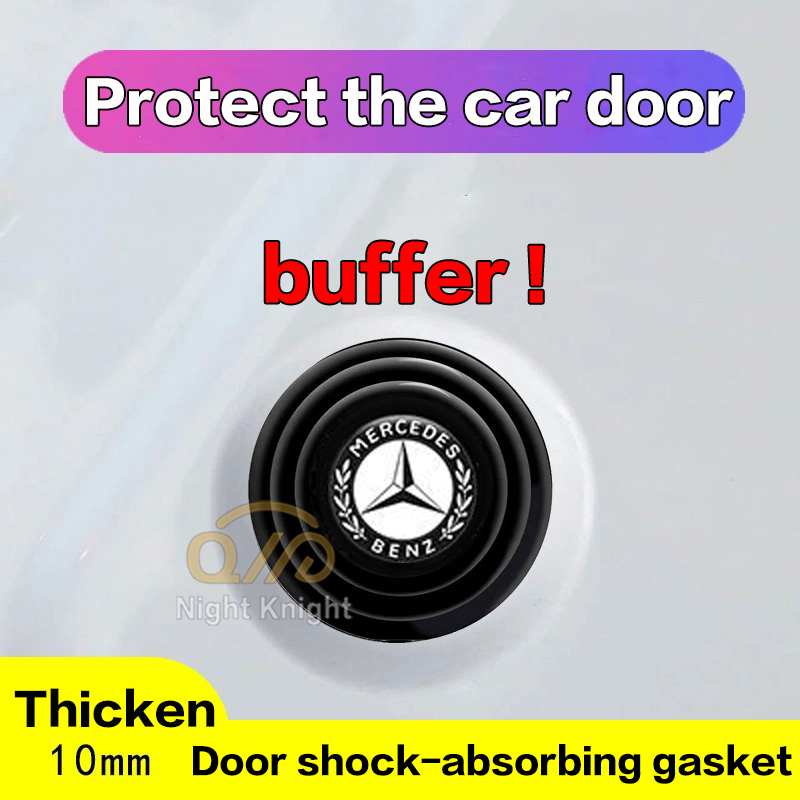 Stiker Mobil Pintu Mobil Kedap Suara Patch Gasket Penyerapan Shock Car Stickers Car door Soundproof Patch Shock absorption Gasket For Mercedes-Benz W203 W210 W211 W124 W202 W204 AMG E300L E300L S-Class C-Class c180 glk300 cls clk slk