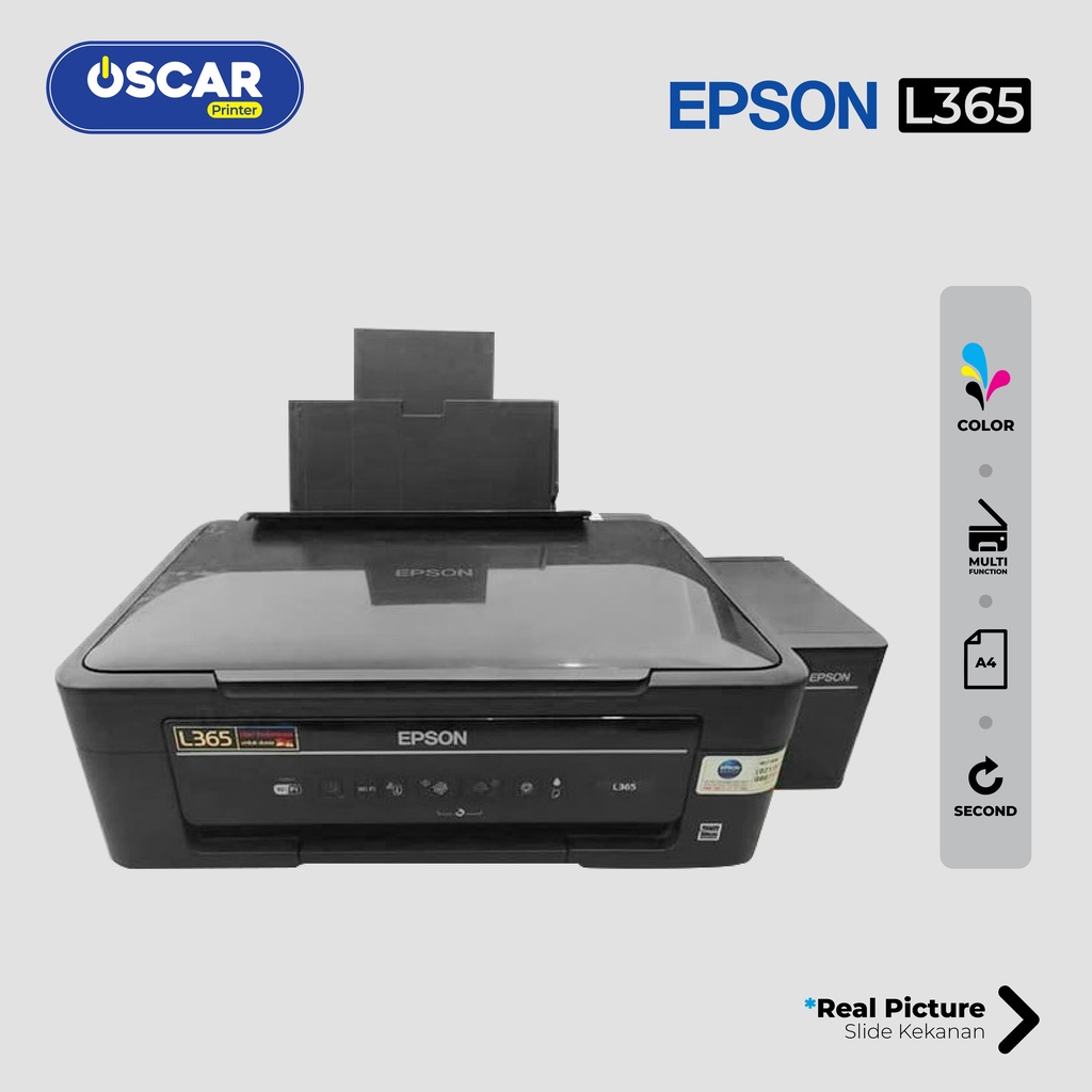 Mesin Fotocopy Mini EPSON L365 Color | Print Scan Copy Wi-Fi