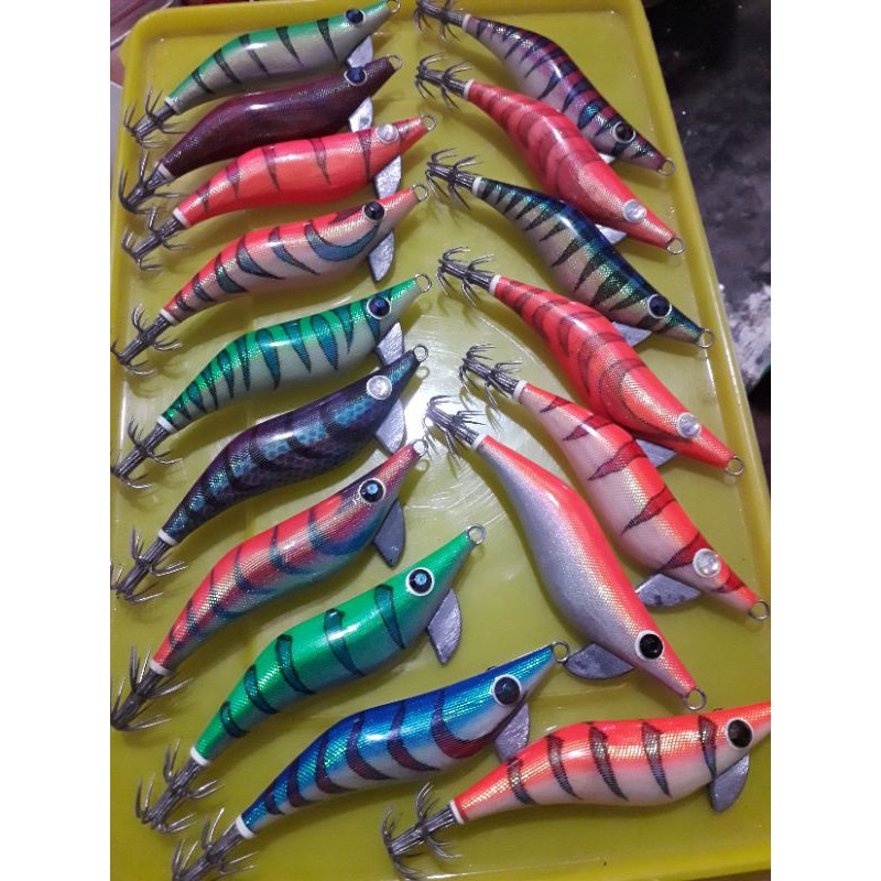 SQUID JIG/EGI KHU (HANDMADE) 2.5 (RATTLE)