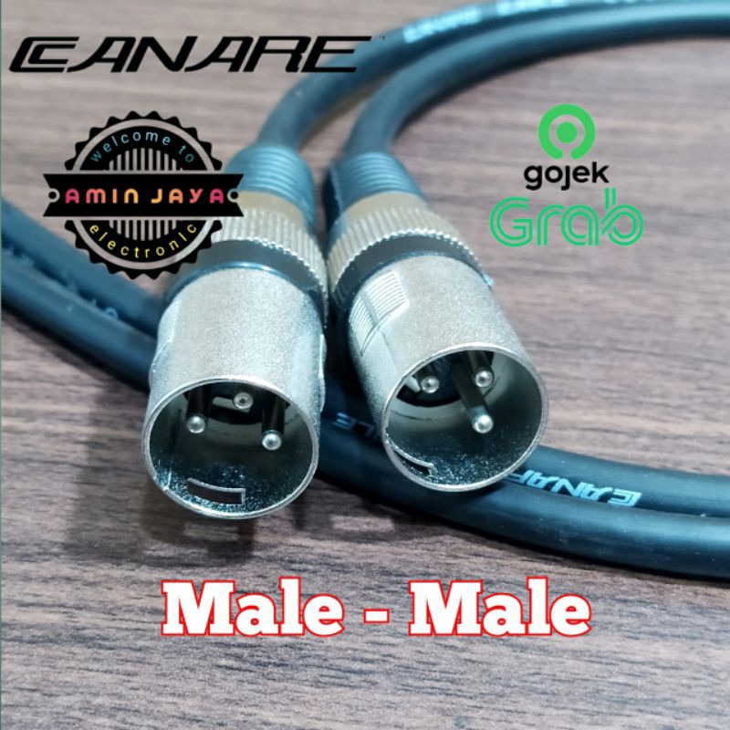 Kabel jack xlr male to male kabel canare japan standard