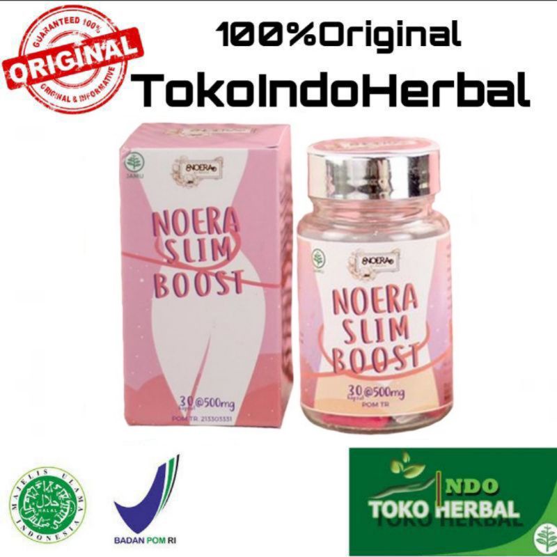 Noera Slim Boost - Noera Slimming Capsule, Obat Diet, Jamu Pelangsing Herbal BPOM
