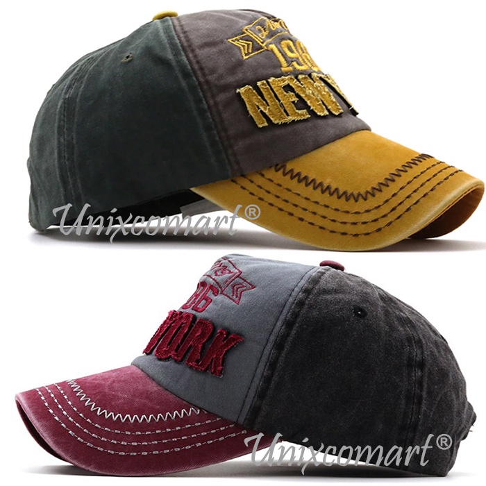 Topi Baseball CONNOR Hat Cap Casual Sports Distro Fashion Pria Wanita