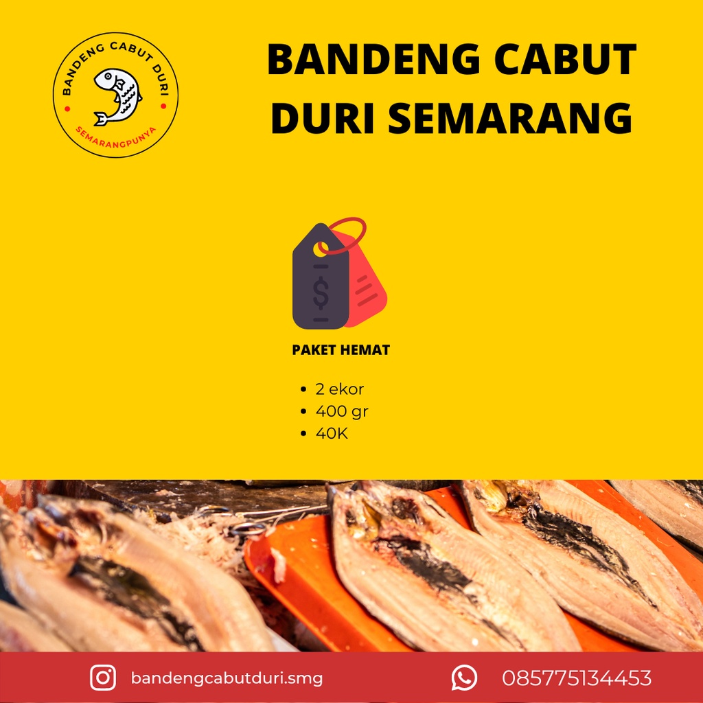 

Murah! Bandeng Cabut Duri Semarang