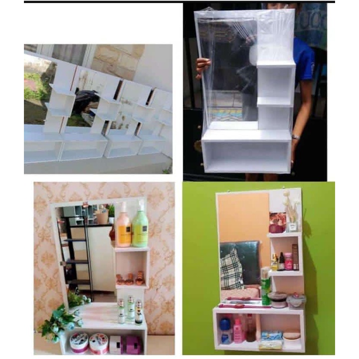 Rak make up minimalis