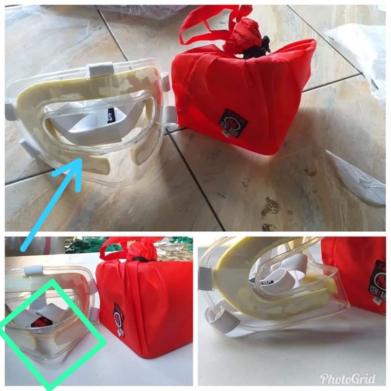 Face mask karate pelindung Wajah dan kepala Face masker