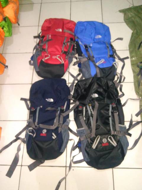 Tas carrier the north face 45L + 5L / tas gunung the north face tnf elektra 45 L + 5L