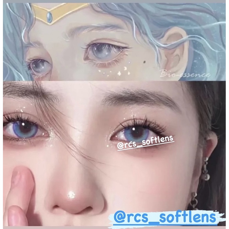 RCS✅ NEW - Softlens cosplay import Softlens Korea kpop by FRESHLADY softlens  warna biru ungu