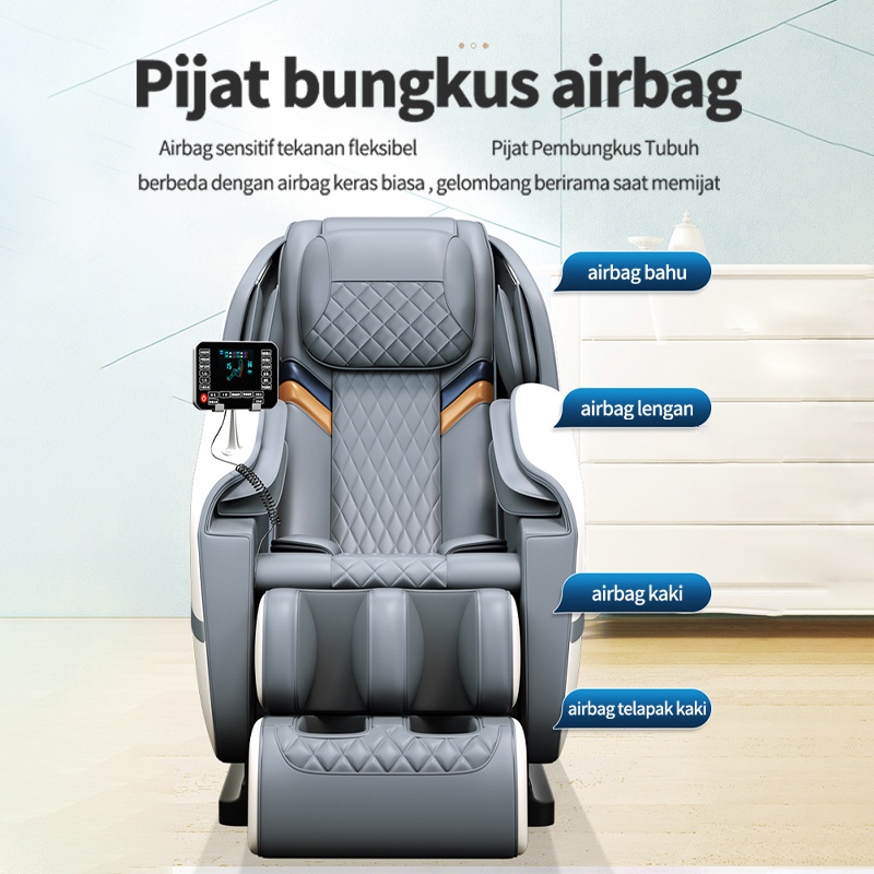 XUTI Kursi Pijat Baru Deteksi Cerdas Kursi Pijat Nol Gravity Audio Bluetooth Full-body Multi-fungsi Kapsul Mewah Ruang Kecil Airbag kursi pijat