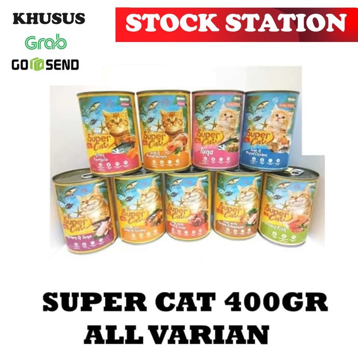 SUPER CAT Kitten 400gr All Varian (GRAB/GOSEND)