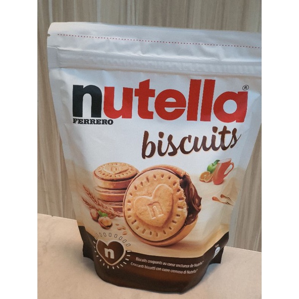 

Nutella ferrero biscuit pouch bag 304gr