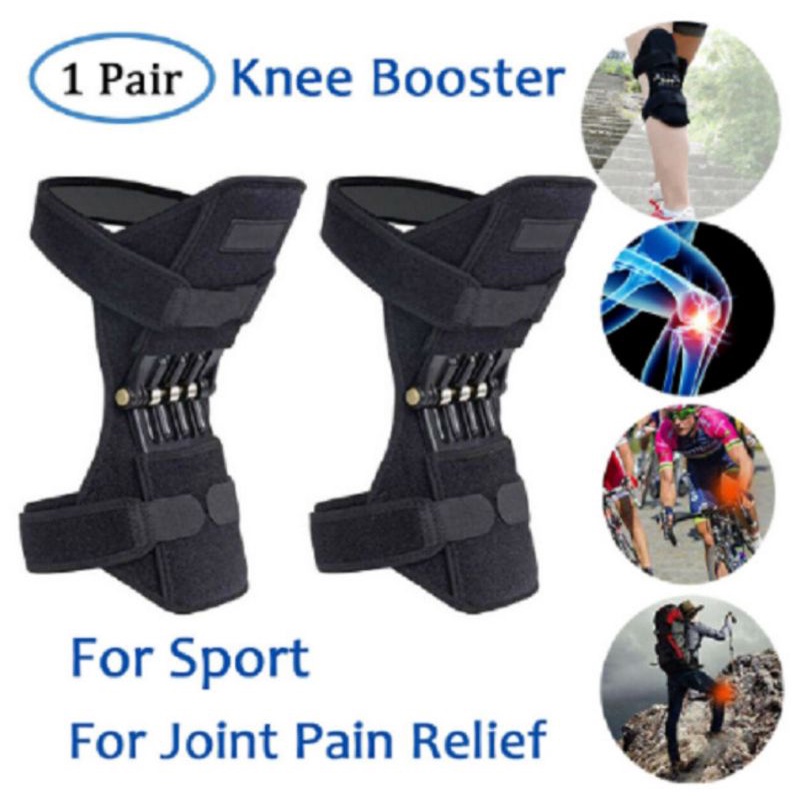 KNEE BRACE SUPPORT BOOSTER SPRING PENAHAN BEBAN LUTUT