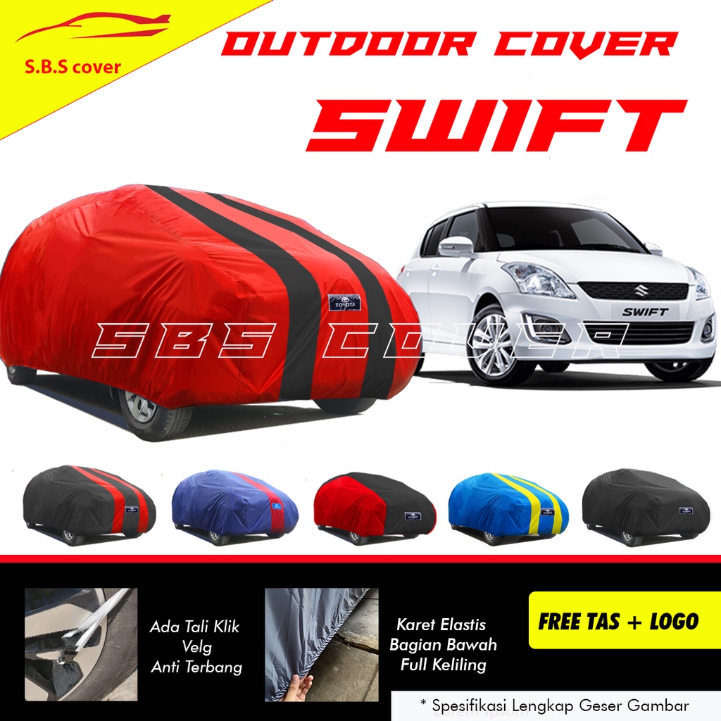 SWIFT Body Cover Mobil swift Sarung Mobil swift brio rs brio satya brio lama brio urbanite brio 2022 brio 2023