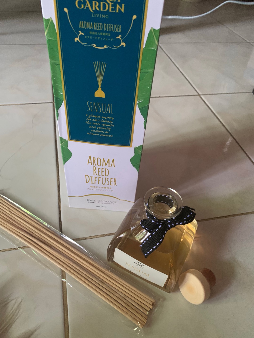 Secret Garden Aroma Reed Diffuser Sensual 140ml