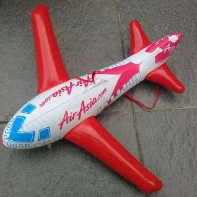 Mainan Tiup  Karakter Pesawat Air Asia