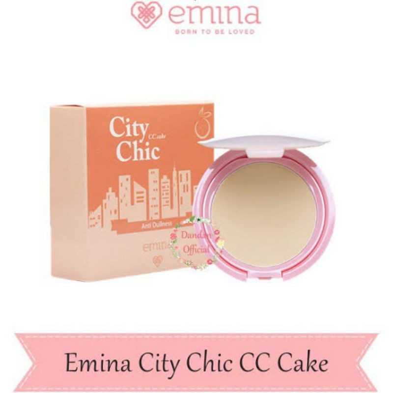 EMINA/BEDAK/BEDAK PADAT/BEDAK EMINA/BEDAK PADAT EMINA/CITY/EMINA CITY CHIC CC CAKE