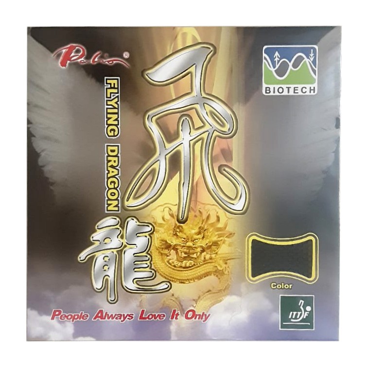 Palio Flying Dragon Biotech Karet Bintik Serang Maximum Kontrol Spin Blok Efek Goyang Short Pips-out