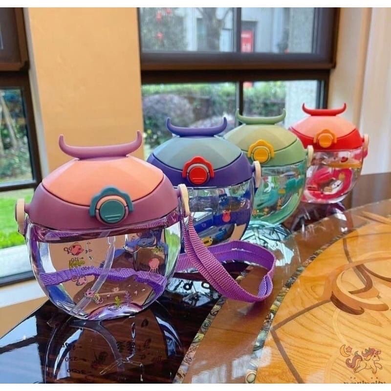 Botol minum anak karakter baby shark 400ml