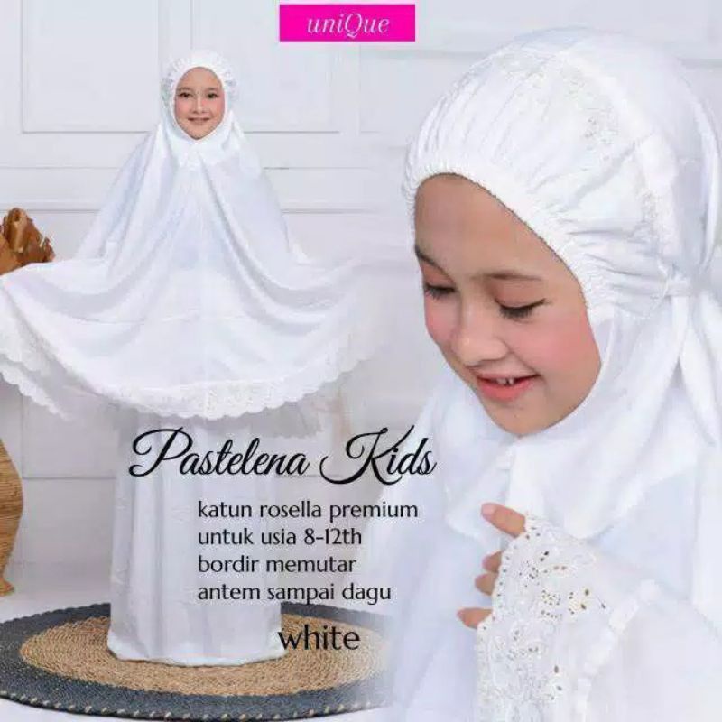 BiSA COD Mukenah siti khodijah kids untk usia 6-10 Tahun