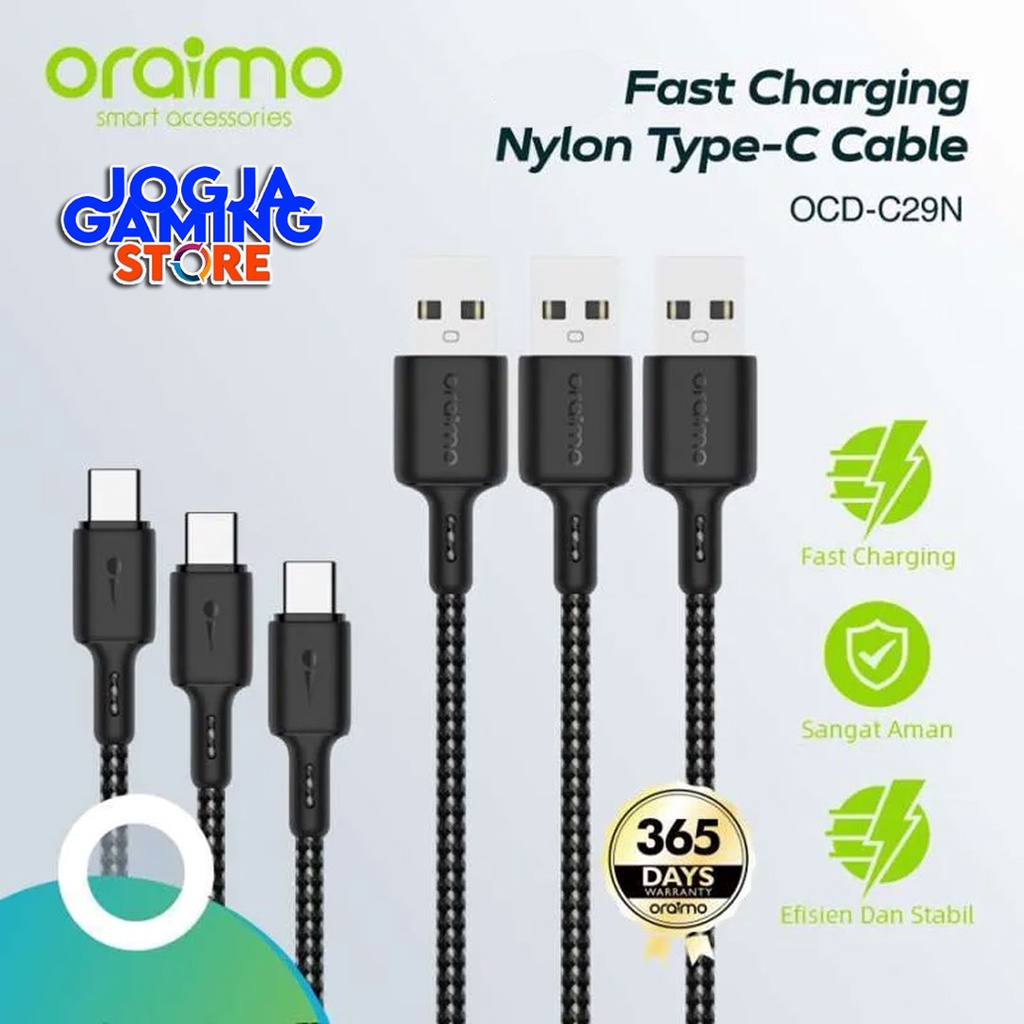 Jual Oraimo Kabel Data Usb Type C Fast Charging Cable Ocd C N Ocd