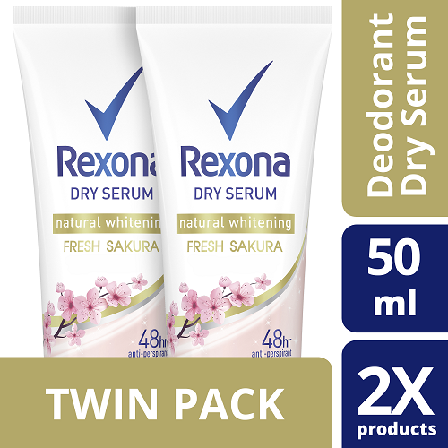 Rexona Dry Serum Fresh Sakura Deodorant 2x50ml