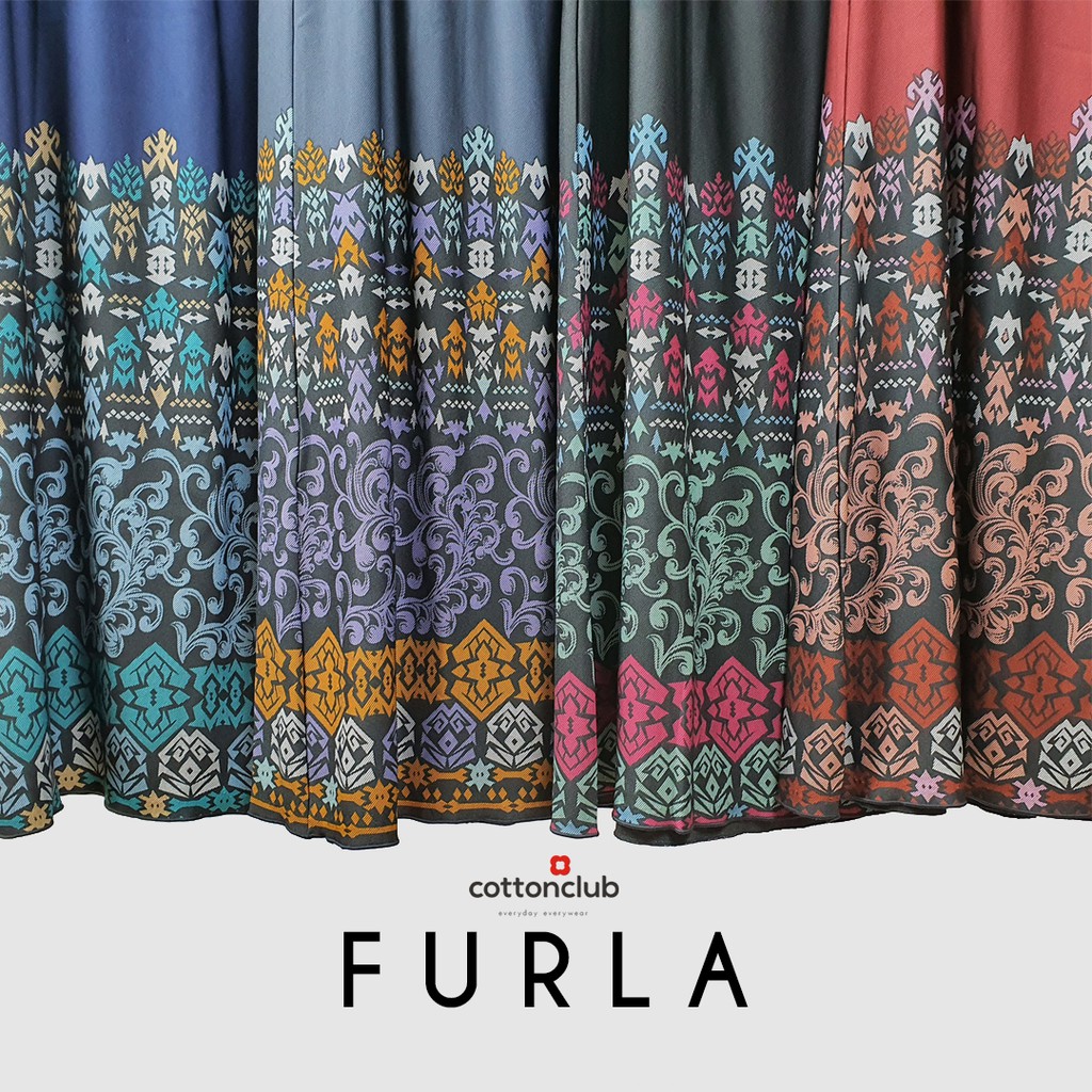 FURLA Maxi Skirt | Bawahan / Rok Panjang Wanita | Cotton Club