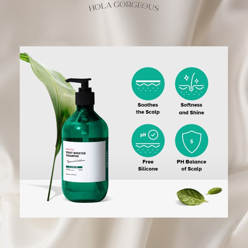 Grafen Root Booster/Hinoki Shampoo Hair Loss /Hair Tonic Mengurangi Rambut Rontok | 100% Original Product-3