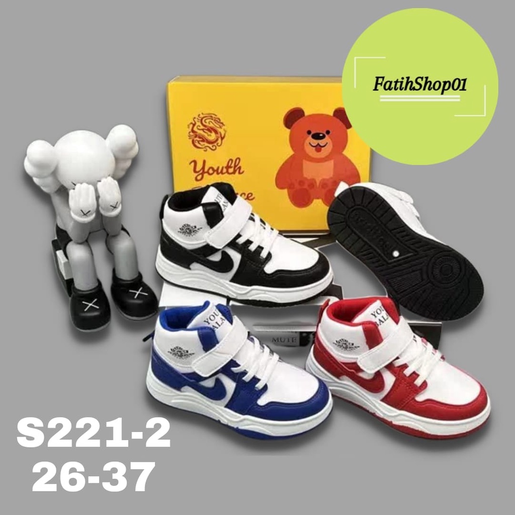 SEPATU JORDAN ANAK LAKI-LAKI / S221-2 SIZE 26-37 / SEPATU YOUTH BALANCE