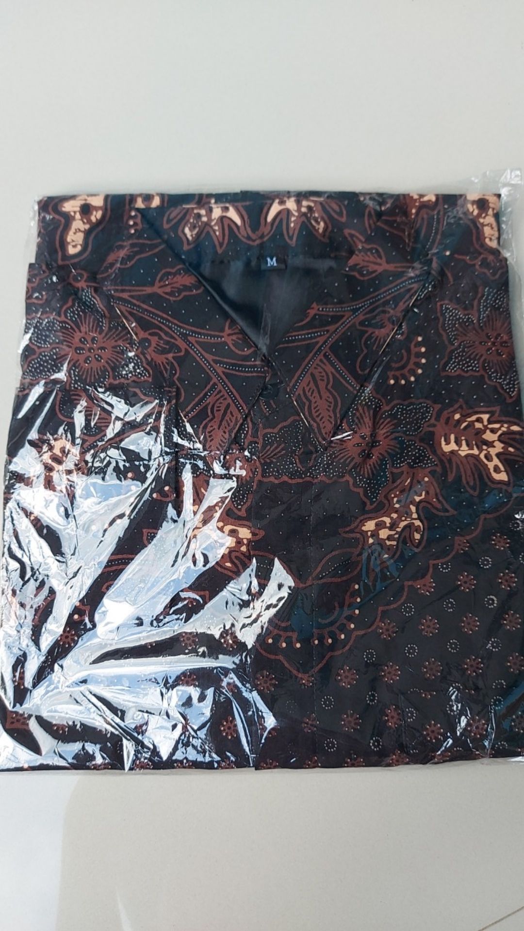 Perwira Kemeja Batik Pria Full Furing Bahan Katun Sragenan