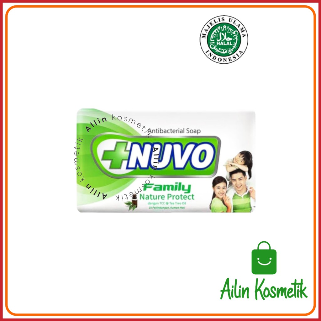 NUVO Sabun Batang | Sabun Mandi Bar Soap Sabun Anti Bakteri by AILIN