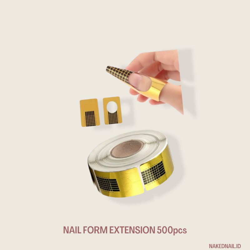 nail form nail kuku nail scuplture nail extension 500 pcs nail art nailart extension