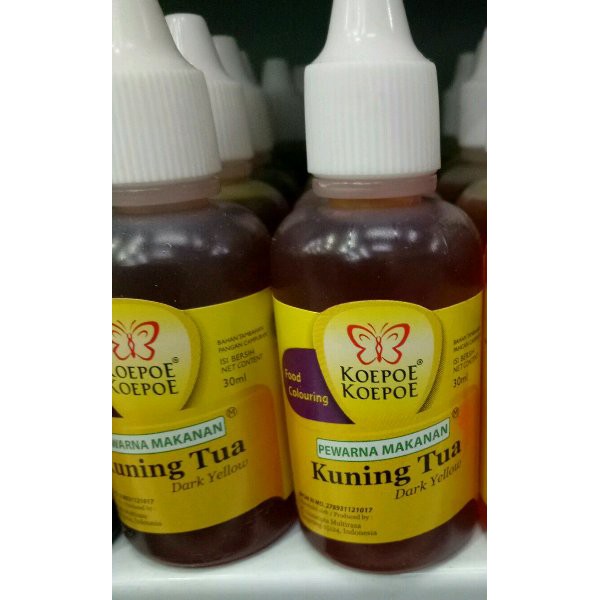 

PEWARNA MAKANAN KUNING TUA 30ml