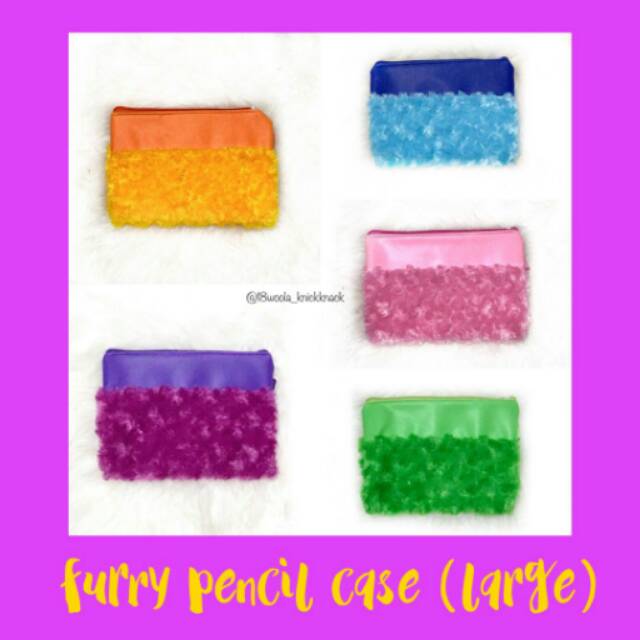 

Furry Pencil Case (large)